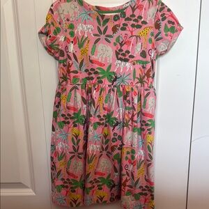 Mini Boden jungle animal print dress